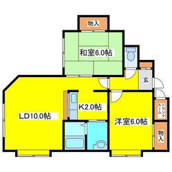 ウッディヴィレッジＣ館の物件間取画像